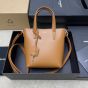 YSL Mini Toy SHOPPING SAINT LAURENT in box leather