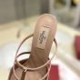 Valentino ROCKSTUD WISPY CALFSKIN MULE
