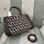 Valentino MEDIUM VLOGO SIGNATURE TOILE ICONOGRAPHE HANDBAG