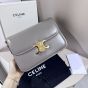 Celine CLASSIQUE TRIOMPHE BAG in shiny calfskin