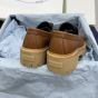 Prada Laced leather loafers