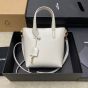 Mini Toy SHOPPING SAINT LAURENT in box leather