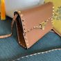 Valentino SMALL ROCKSTUD GRAINY CALFSKIN CROSSBODY BAG