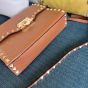 Valentino SMALL ROCKSTUD GRAINY CALFSKIN CROSSBODY BAG