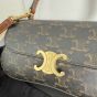 TEEN CELINE LOLA IN TRIOMPHE CANVAS AND CALFSKIN