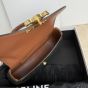 TEEN CELINE LOLA IN TRIOMPHE CANVAS AND CALFSKIN