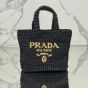 Prada Small crochet tote bag