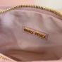 MIU MIU Wander matelassé nappa leather hobo bag
