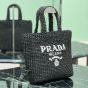 Prada Small crochet tote bag