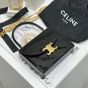 Celine SMALL BOX BLANDINE IN PATENT CALFSKIN