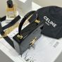 Celine SMALL BOX BLANDINE IN PATENT CALFSKIN