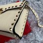 Valentino SMALL ROCKSTUD GRAINY CALFSKIN CROSSBODY BAG