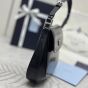 Medium Prada Cleo brushed leather shoulder bag