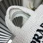 Prada Small crochet tote bag