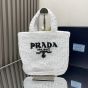 Prada Small crochet tote bag
