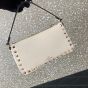 Valentino SMALL ROCKSTUD GRAINY CALFSKIN CROSSBODY BAG