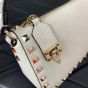 Valentino SMALL ROCKSTUD GRAINY CALFSKIN CROSSBODY BAG