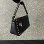 Valentino SMALL ROCKSTUD GRAINY CALFSKIN CROSSBODY BAG