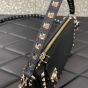 Valentino SMALL ROCKSTUD GRAINY CALFSKIN CROSSBODY BAG