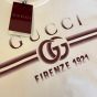 Cotton jersey T-shirt with Gucci print