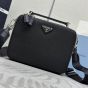 Prada Medium Prada Brique Saffiano leather bag