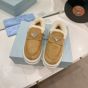 Prada Suede loafer booties