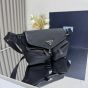 Prada Re-Nylon and leather shoulder bag