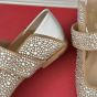 Valentino VLOGO LOCKER MARY JANE BALLERINA WITH CRYSTALS