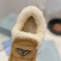 Prada Suede loafer booties
