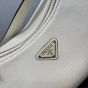 Prada Aimée large leather shoulder bag