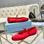 Prada Satin ballerinas