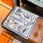 Hermès Inventaire Poetique pour un Conte Sellier shawl 140