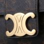 TEEN CELINE VICTOIRE BAG IN TRIOMPHE CANVAS