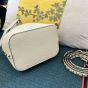 Valentino ROCKSTUD GRAINY CALFSKIN BUCKET BAG