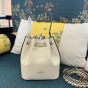 Valentino ROCKSTUD GRAINY CALFSKIN BUCKET BAG
