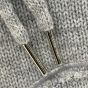 Celine triomphe hoodie in sporty wool and cashmere