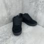 CELINE HUNTINGTON LOW LACE-UP SNEAKER in SUEDE CALFSKIN AND MESH