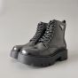 Prada Brushed leather combat boots
