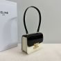 Celine TEEN GARANCE BAG IN BICOLOUR PATENT CALFSKIN