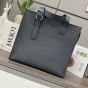 LOEWE Buckle zip tote in soft grained calfskin