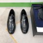 Prada Brushed leather loafers