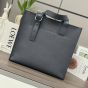 LOEWE Buckle zip tote in soft grained calfskin
