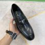 Prada Brushed leather loafers