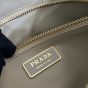 Prada Aimée large leather shoulder bag