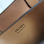 Prada Buckle small leather handbag with belt