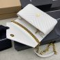 YSL COLLEGE MEDIUM IN QUILTED LEATHER
