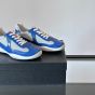 Patent leather and technical fabric Prada America's Cup sneakers