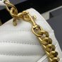 YSL COLLEGE MEDIUM IN QUILTED LEATHER