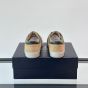 Prada Downtown delavé suede and Re-Nylon sneakers