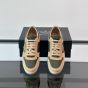 Prada Downtown delavé suede and Re-Nylon sneakers